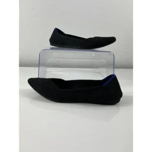 Rothy's The Point Black Honeycomb Knit Flats *NO SIZE NO INSOLES* Size 5.5 READ
