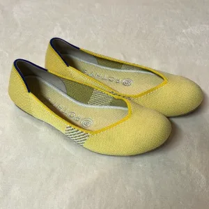 ROTHY’S Yellow Round - Toe Flats Size 6