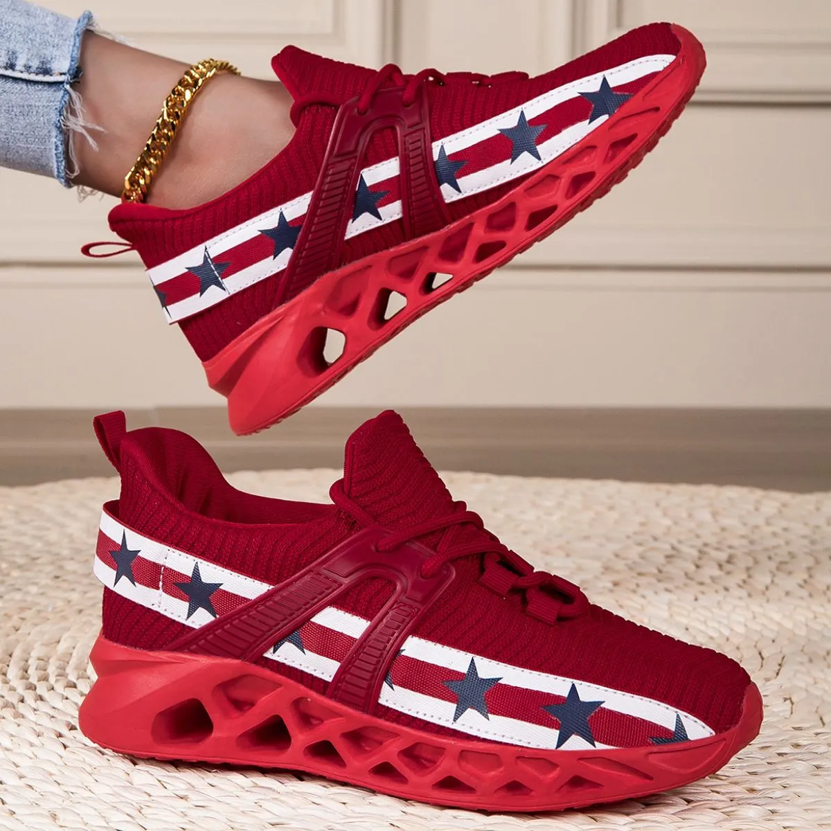 Round Toe Flats Athletic