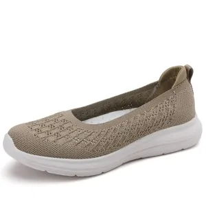 Round Toe Flats Slip-Ons