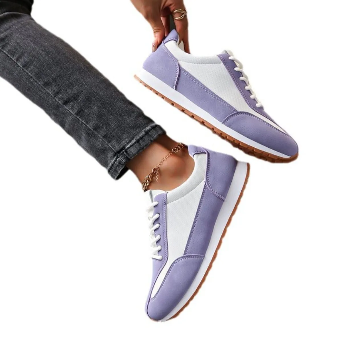Round Toe Flats Sneakers