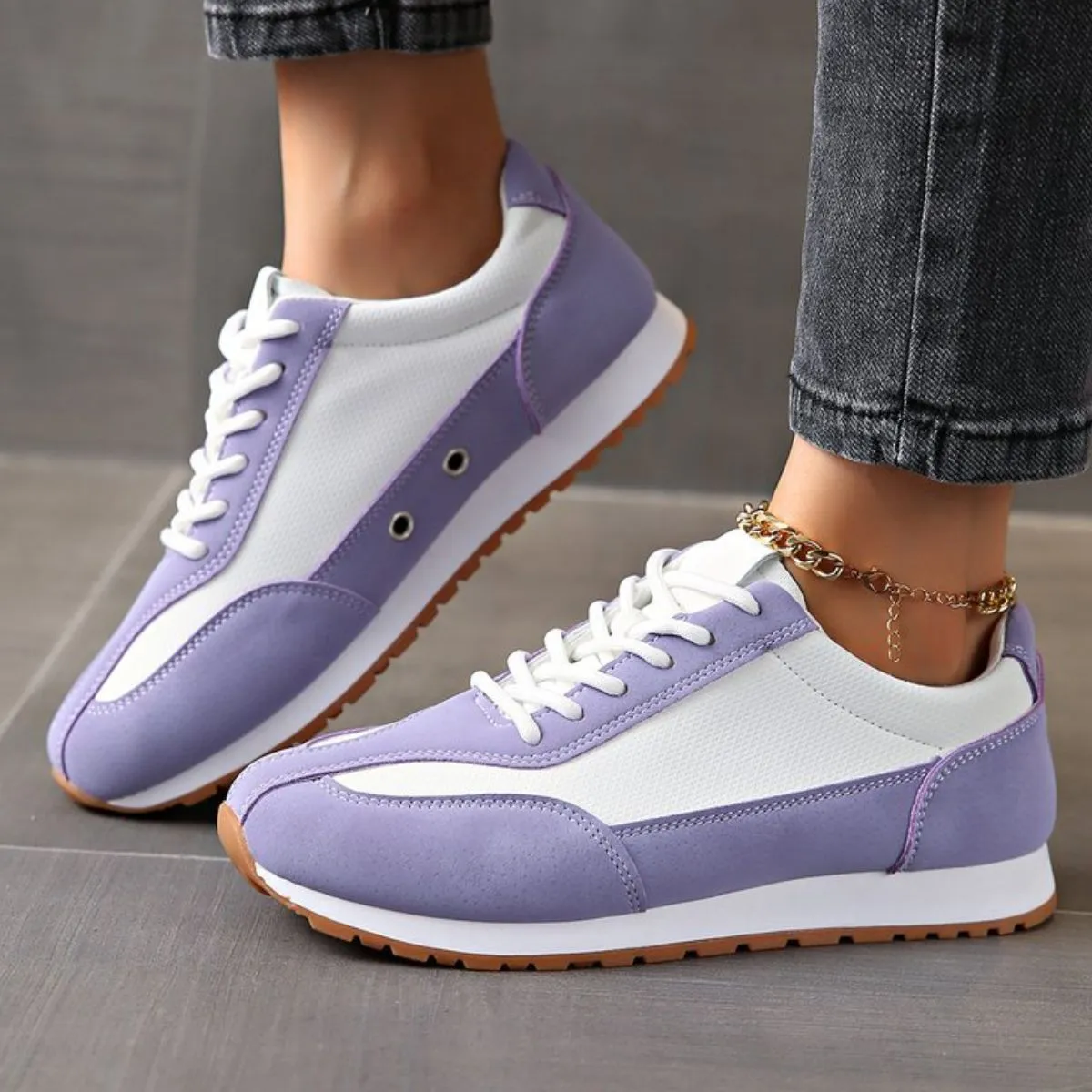 Round Toe Flats Sneakers