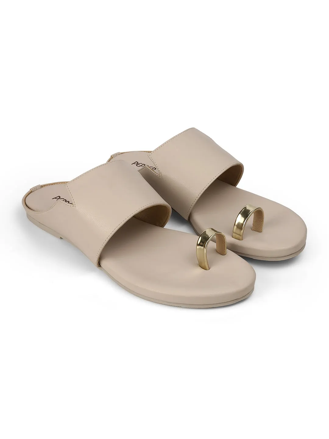 Round Toe Flats