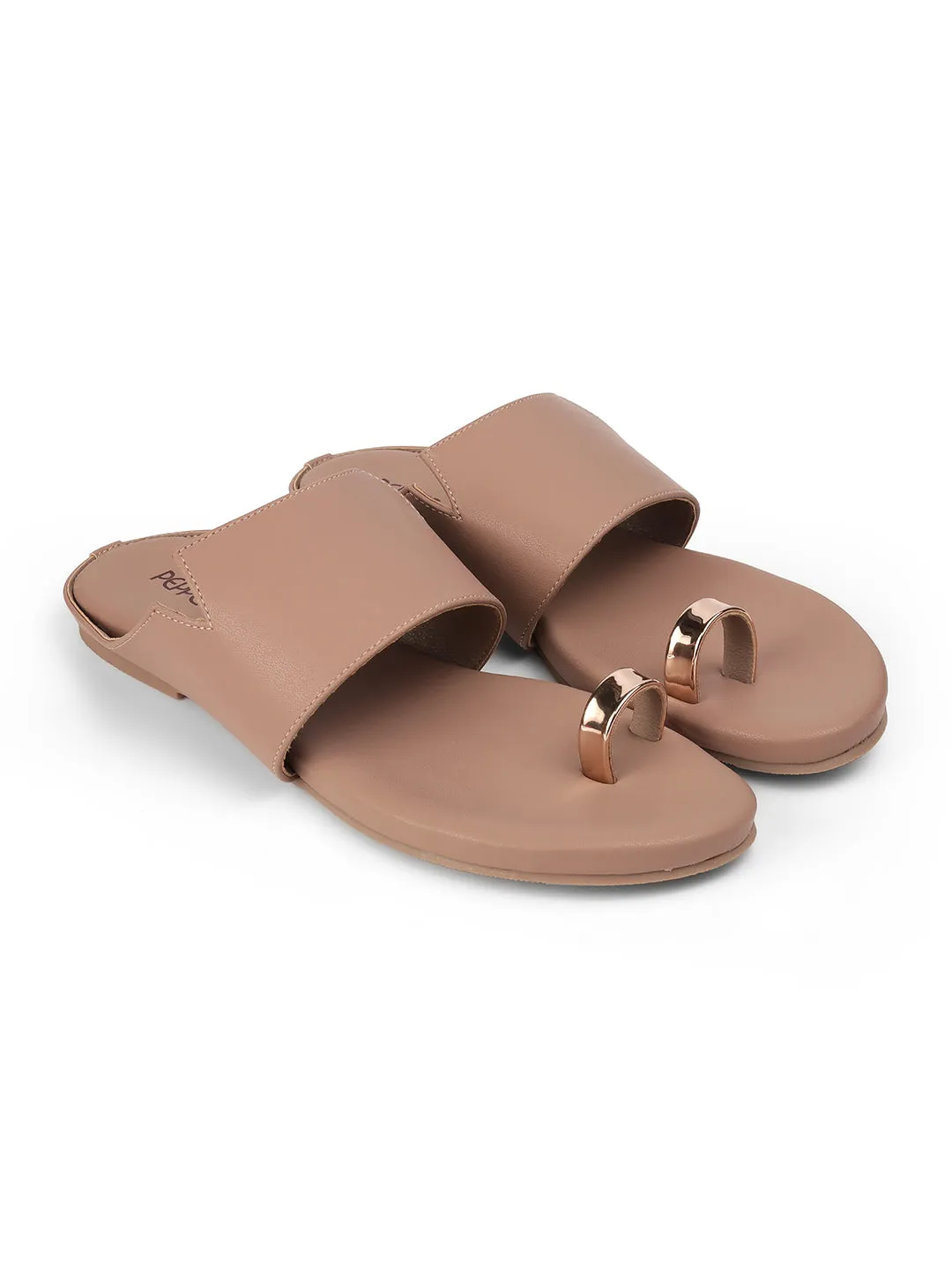 Round Toe Flats