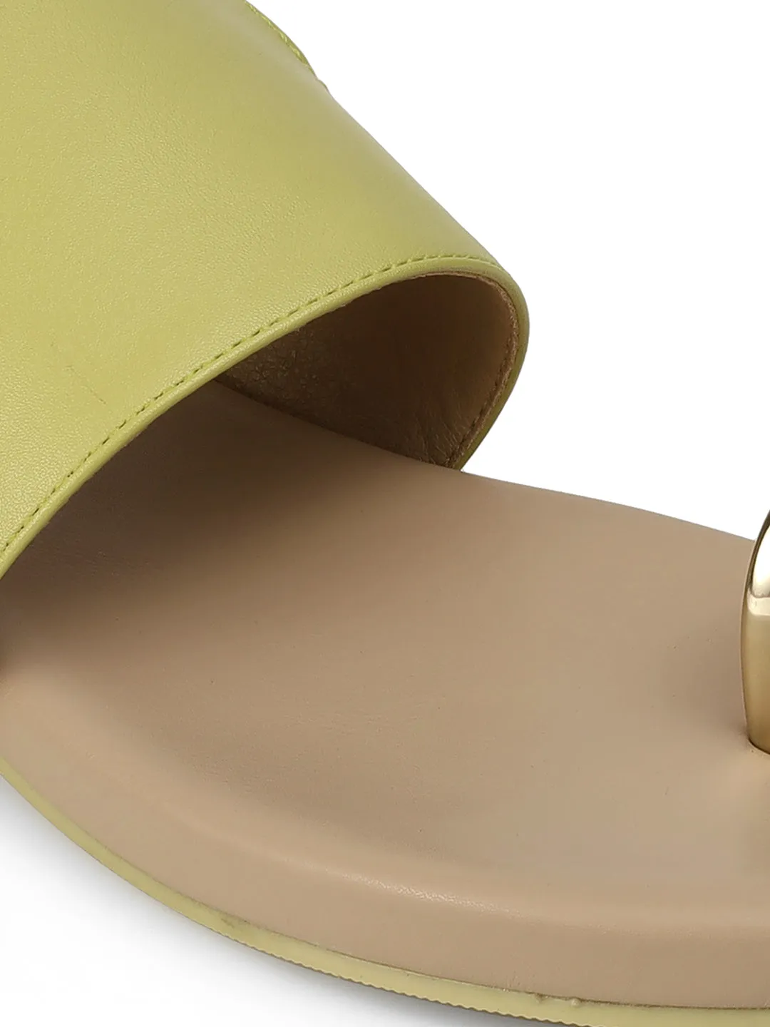 Round Toe Flats