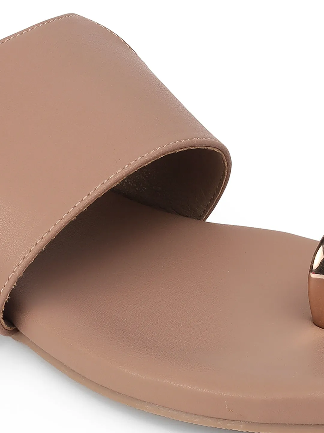 Round Toe Flats
