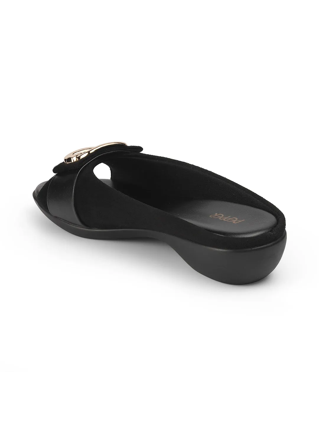 Round Toe Mules