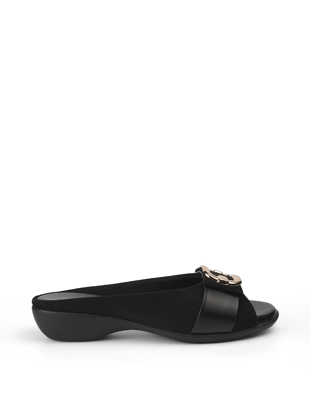 Round Toe Mules