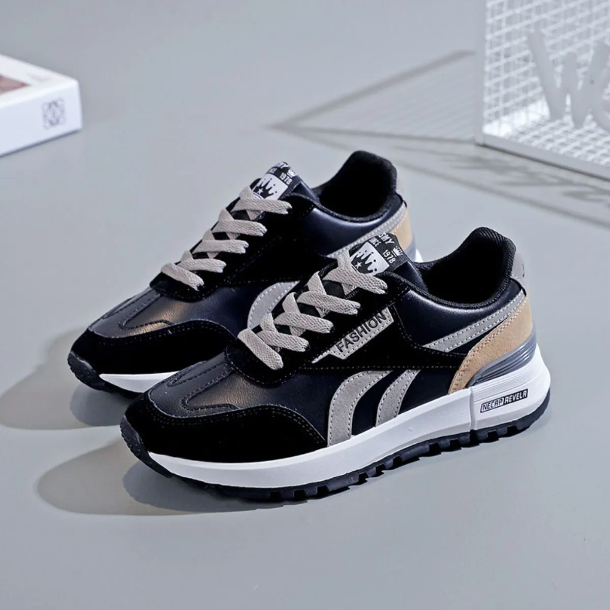 Round Toe Platform Athletic