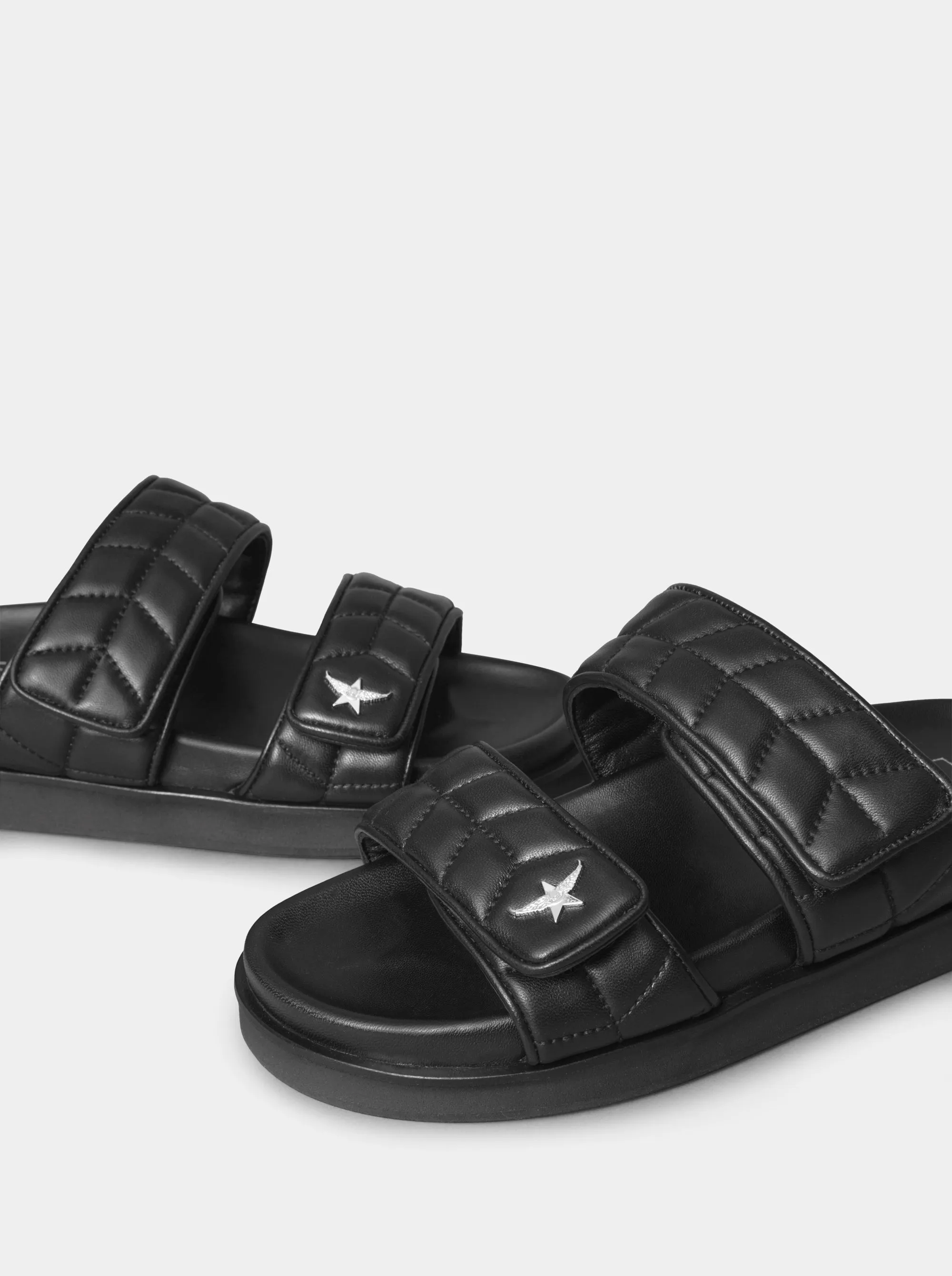 RYKER SANDAL BLACK SLIPPERS