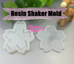 Sakura Cherry Blossom UV Resin Mold, Resin Shaker Mold, Epoxy, Shaker Mold Silicone Silicon flexible mold S003
