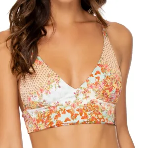 SALTY BUT SWEET - Cross Back Bustier Top