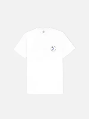 S&R T-Shirt - White/Navy