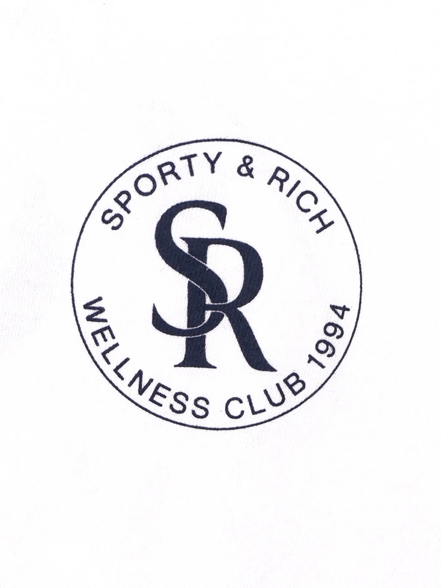 S&R T-Shirt - White/Navy