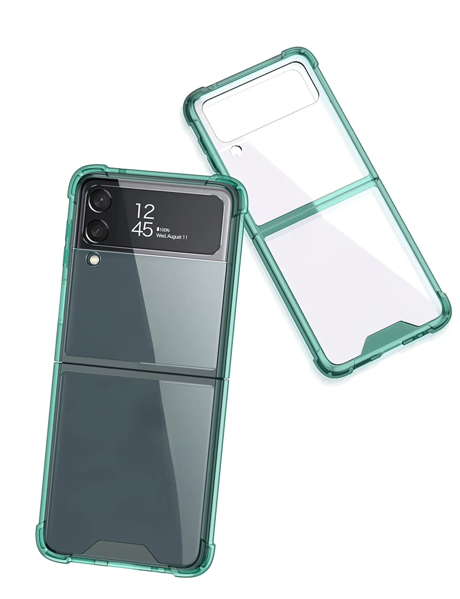 Samsung Galaxy Z Flip 4 5G Case Airbag Corner Hard Silicone Cover