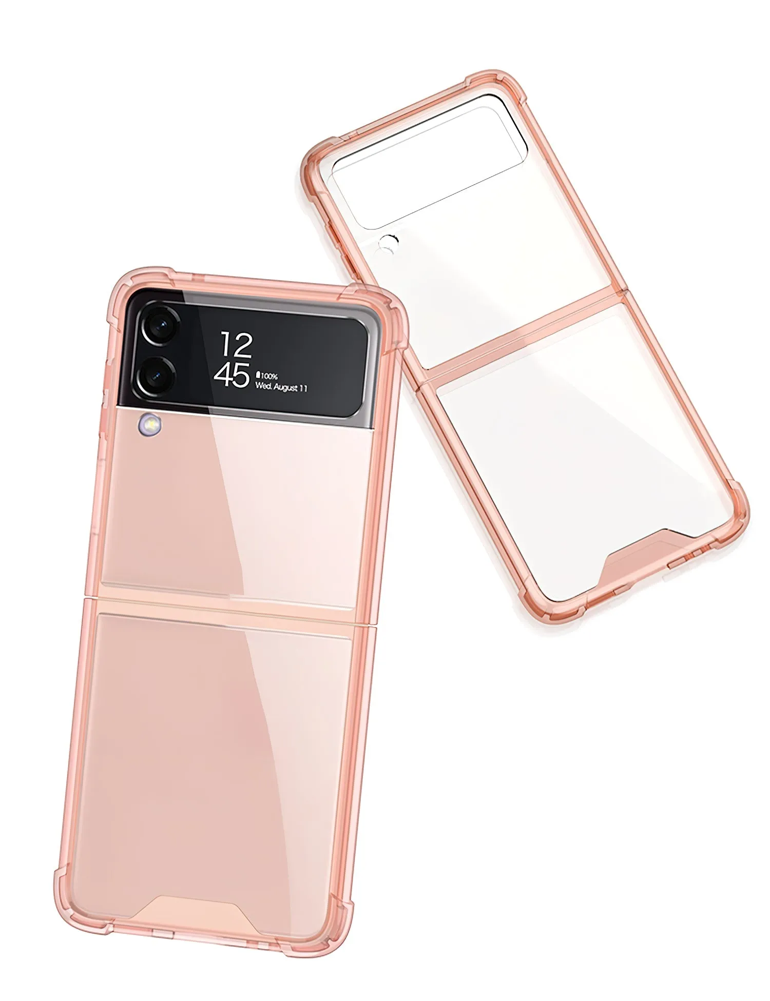 Samsung Galaxy Z Flip 4 5G Case Airbag Corner Hard Silicone Cover