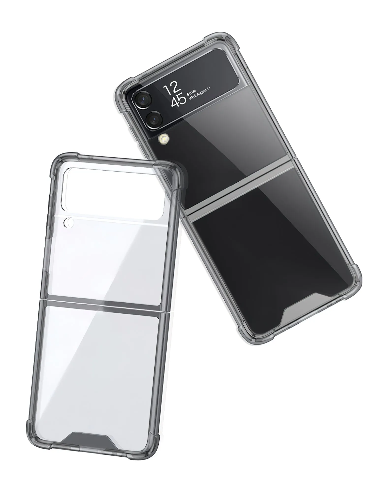Samsung Galaxy Z Flip 4 5G Case Airbag Corner Hard Silicone Cover
