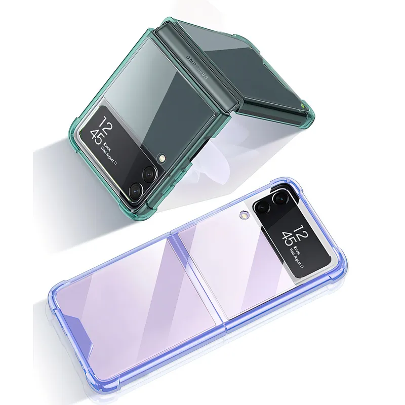 Samsung Galaxy Z Flip 4 5G Case Airbag Corner Hard Silicone Cover