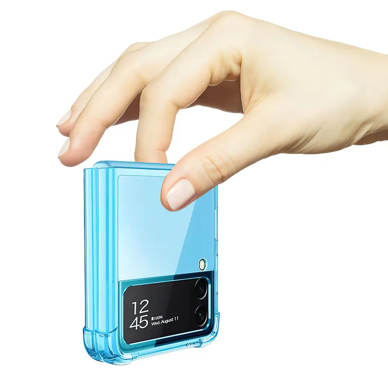 Samsung Galaxy Z Flip 4 5G Case Airbag Corner Hard Silicone Cover
