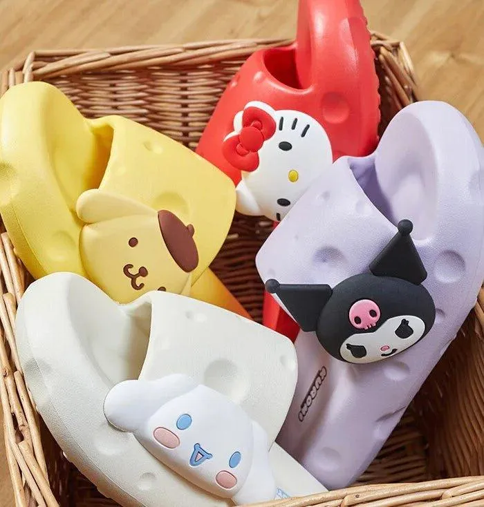 Sanrio Cheese Slippers