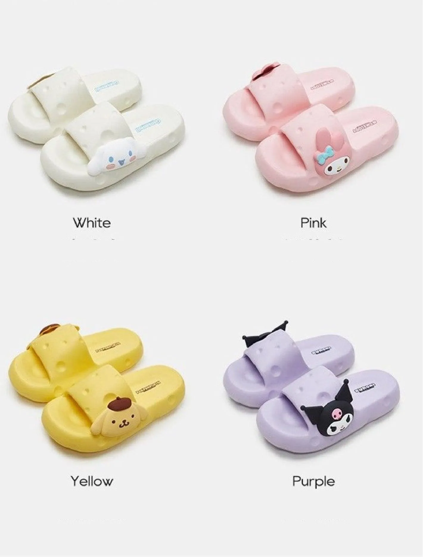 Sanrio Cheese Slippers
