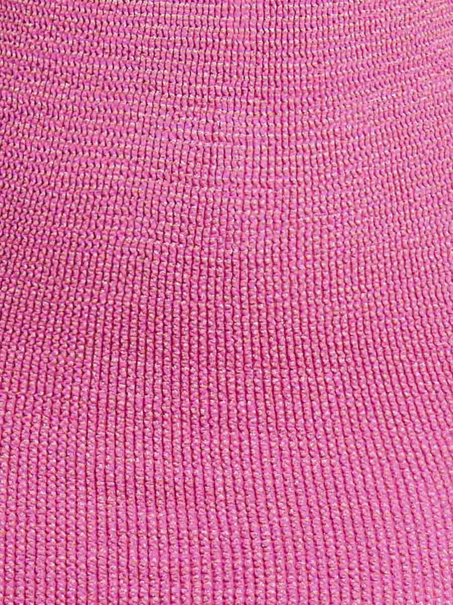 Sasha Crop Top in Wildberry Lurex