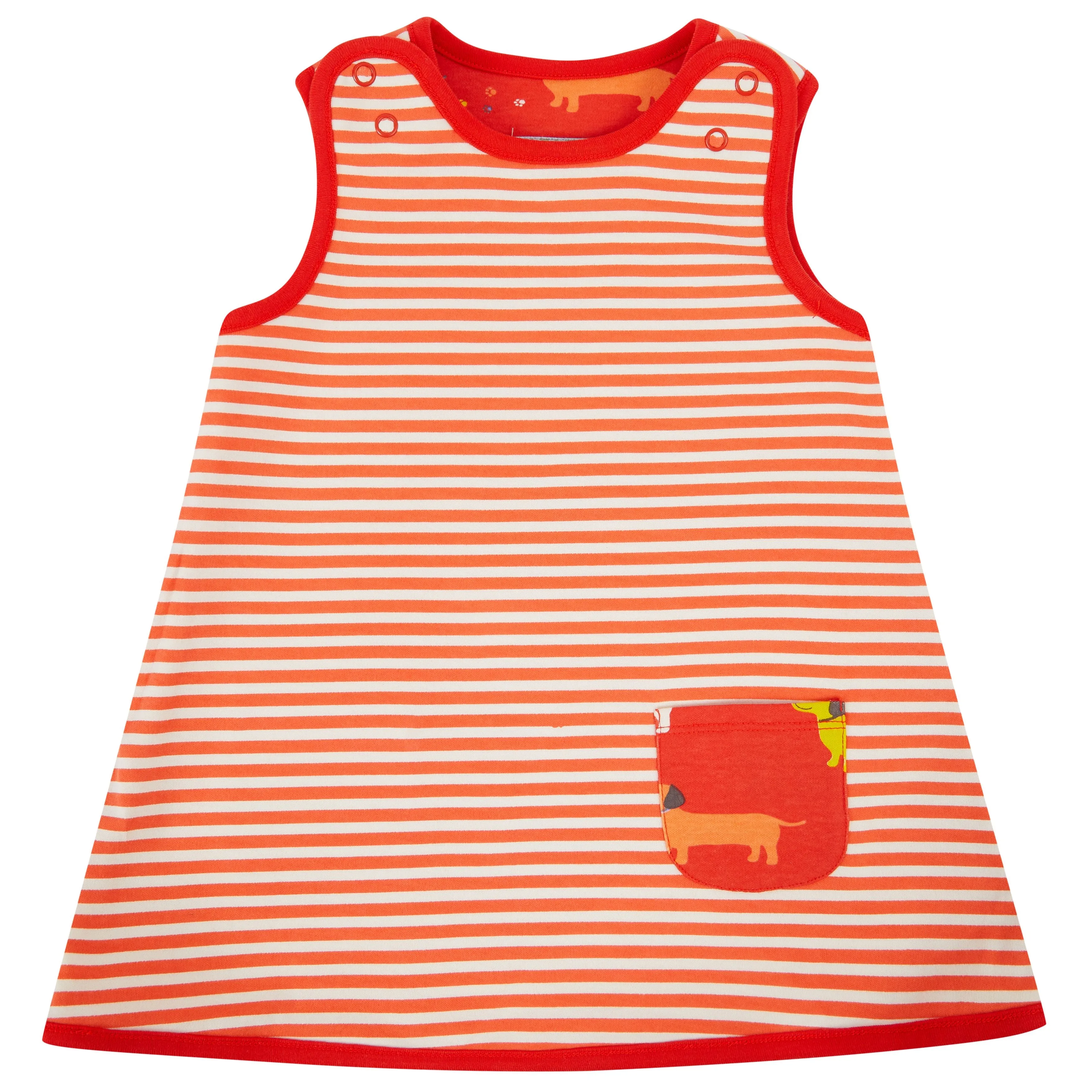 Sausage Dog Reversible Dress - 1 Left Size 12-18 months