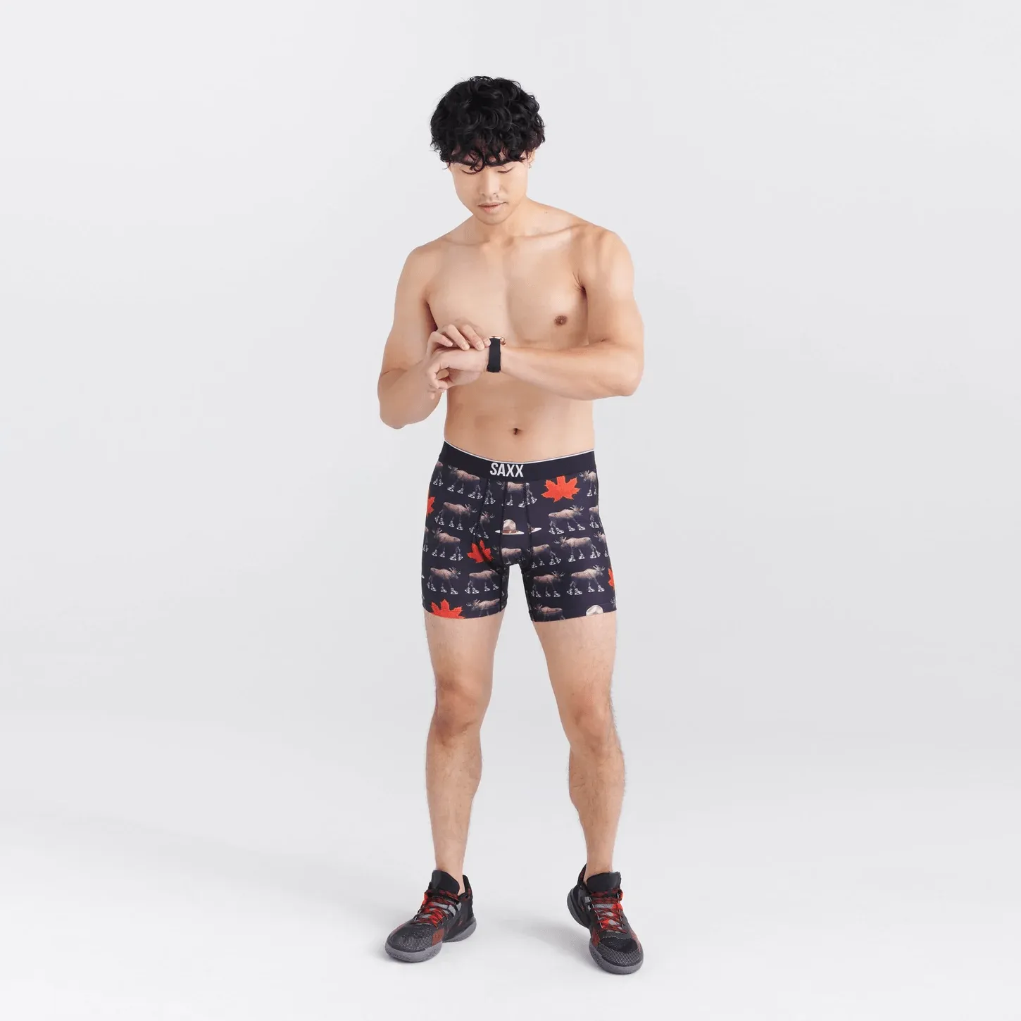 Saxx Volt Boxers - National Pastime Black