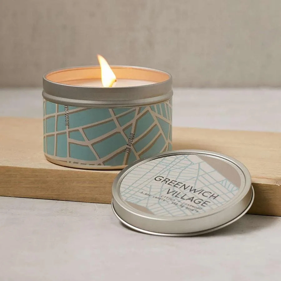 Scapes Tin Candle