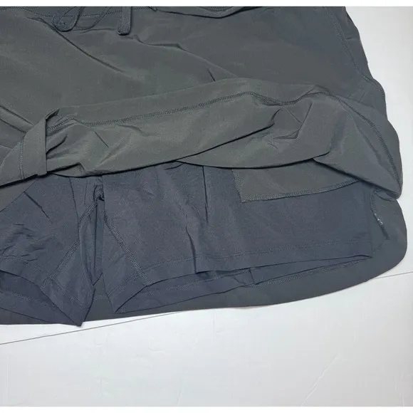 SCOTTeVEST Women's Scarlett Skort 8 Hidden Pockets, Black Size M1 (XXL)