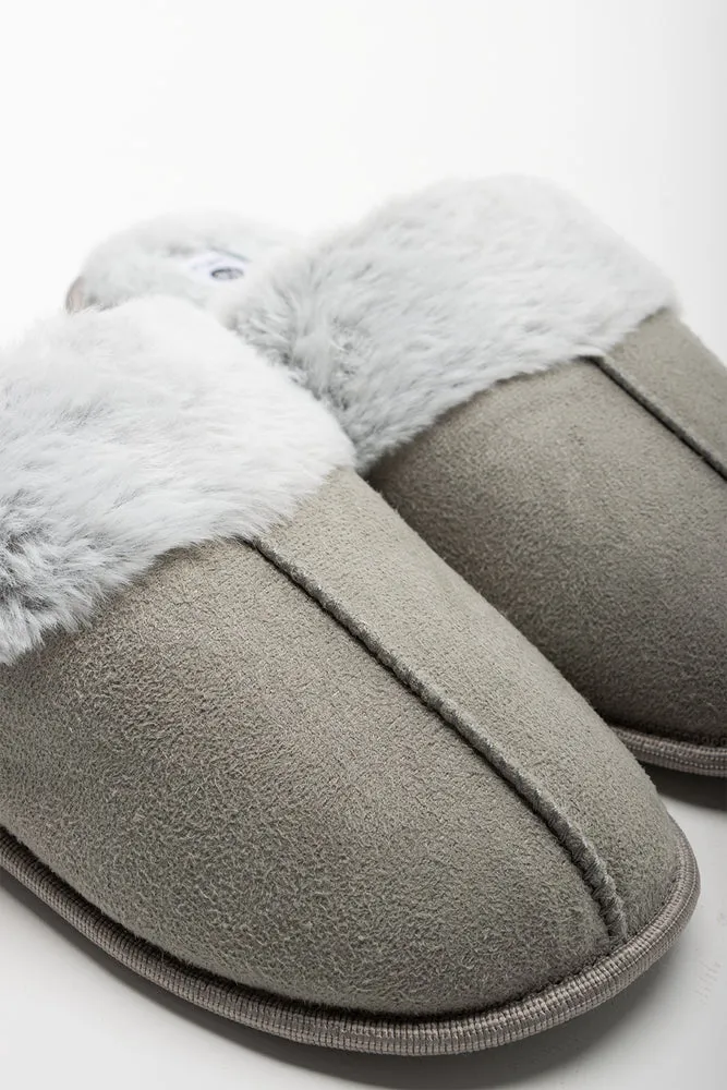Seam Slipper Grey