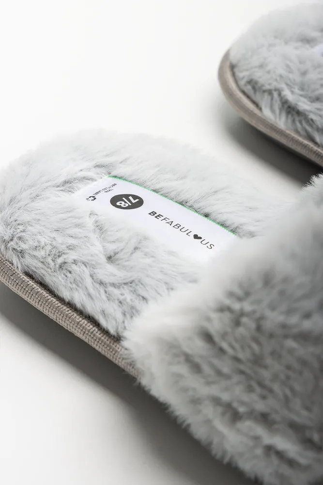 Seam Slipper Grey