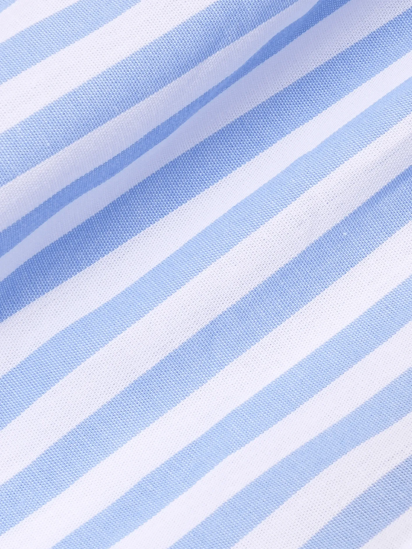Serif Logo Boxer Shorts - White/Sky Blue Large Stripe