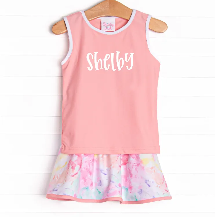 Shelby Skort Set, Pink