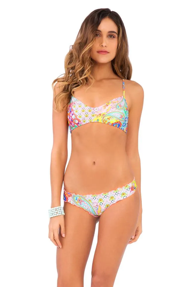 SIREN DANCE - Criss Cross Back Bra Top
