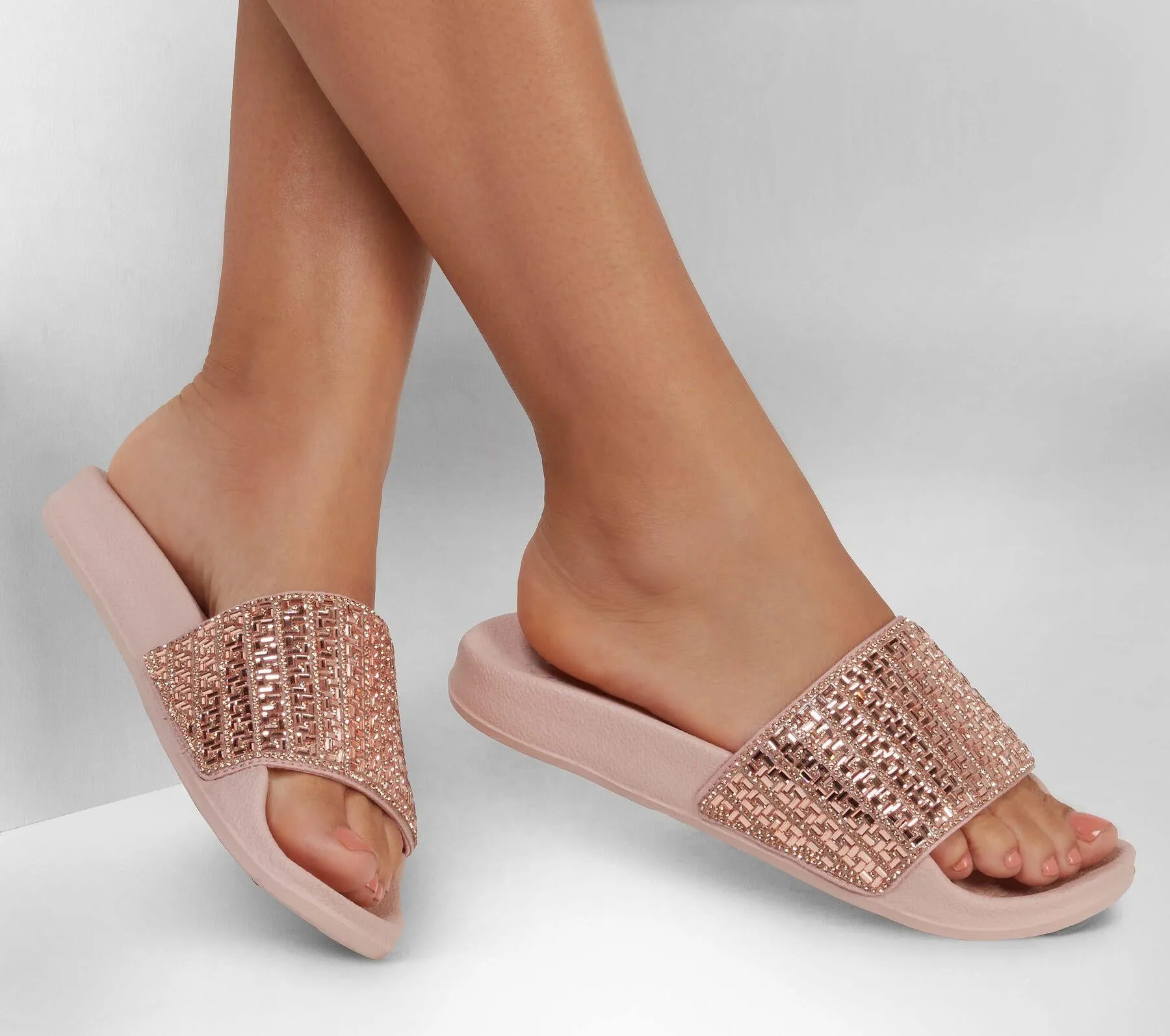 Skechers (GAR119320) Mule Ladies Summer Pop Ups New Spark Slippers in UK 3 to 8