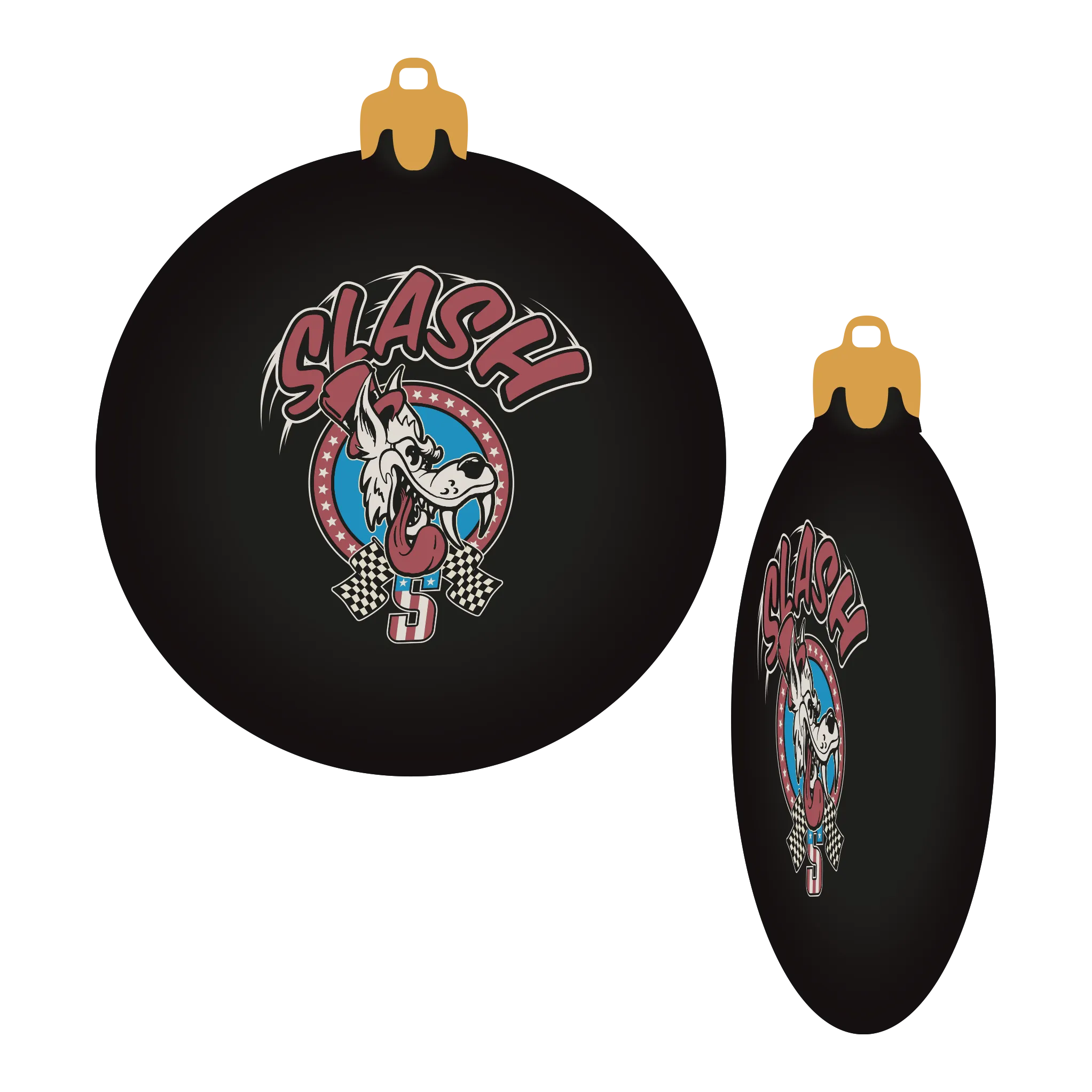 Slash Holiday Ornament