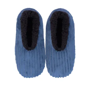 SnuggUps® Cosy Men's Slippers ~ Cord Navy