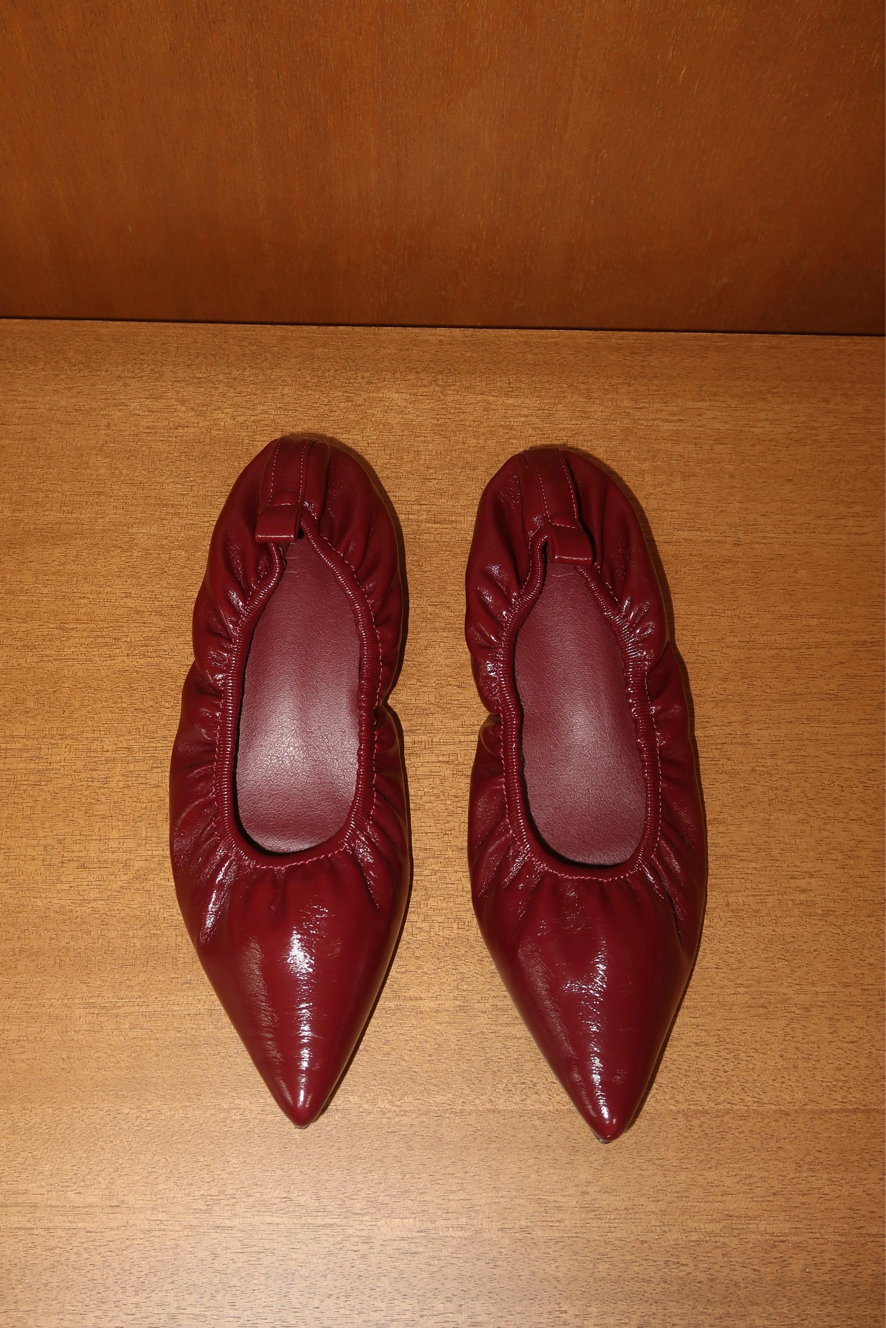 Solana Mules in Burgundy