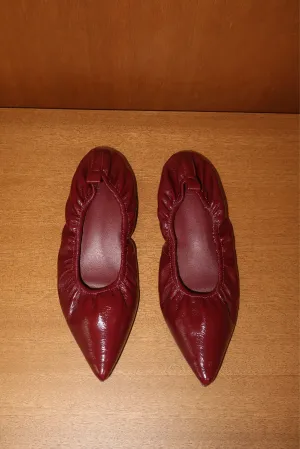Solana Mules in Burgundy