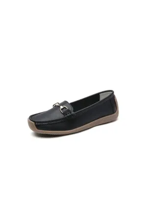 Solid Color Flat Slip-Ons