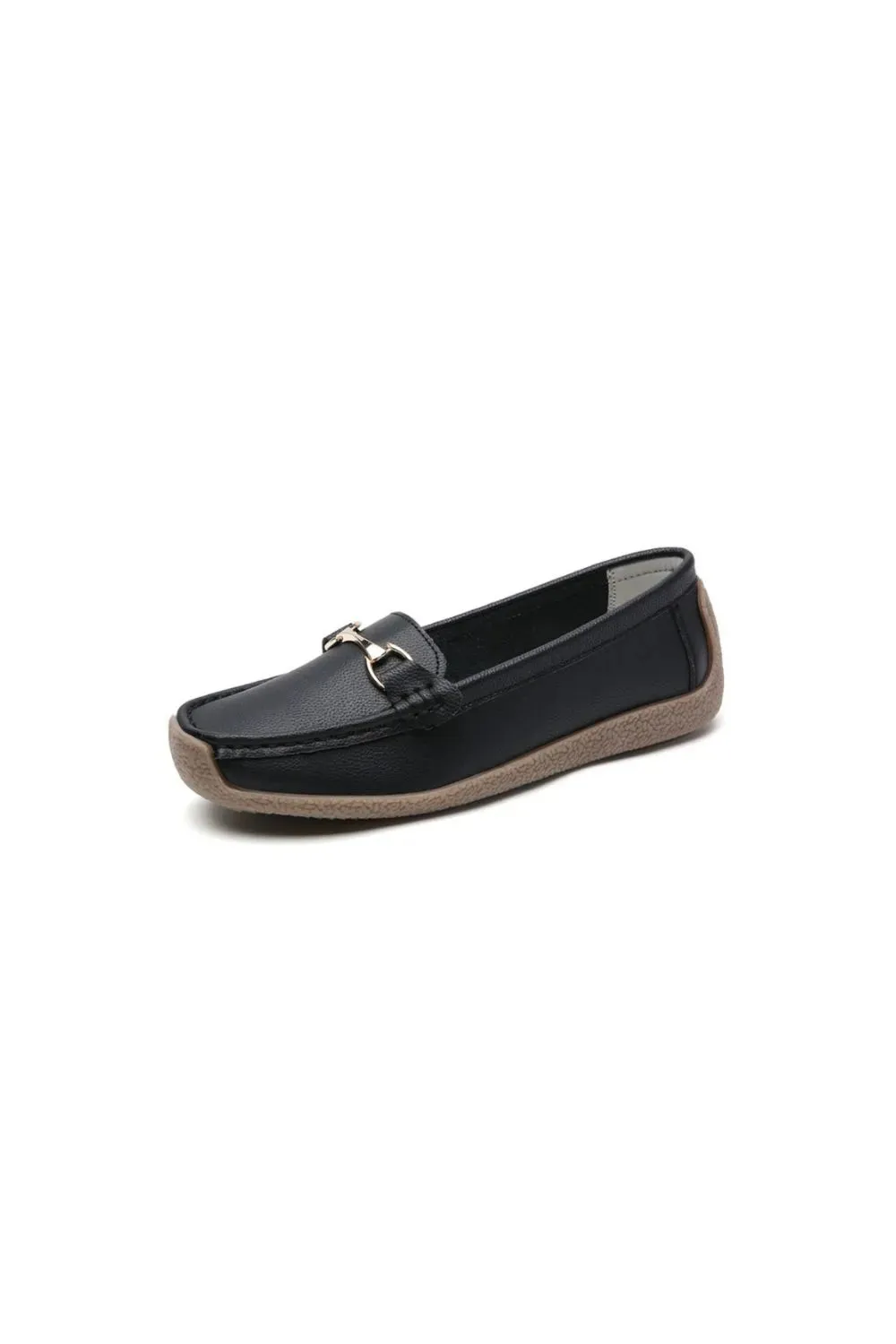 Solid Color Flat Slip-Ons