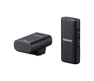 Sony Wireless Microphone ECM-W2BT (Compact, Flexible, Vlogging, Content Creation, Audio) – Black