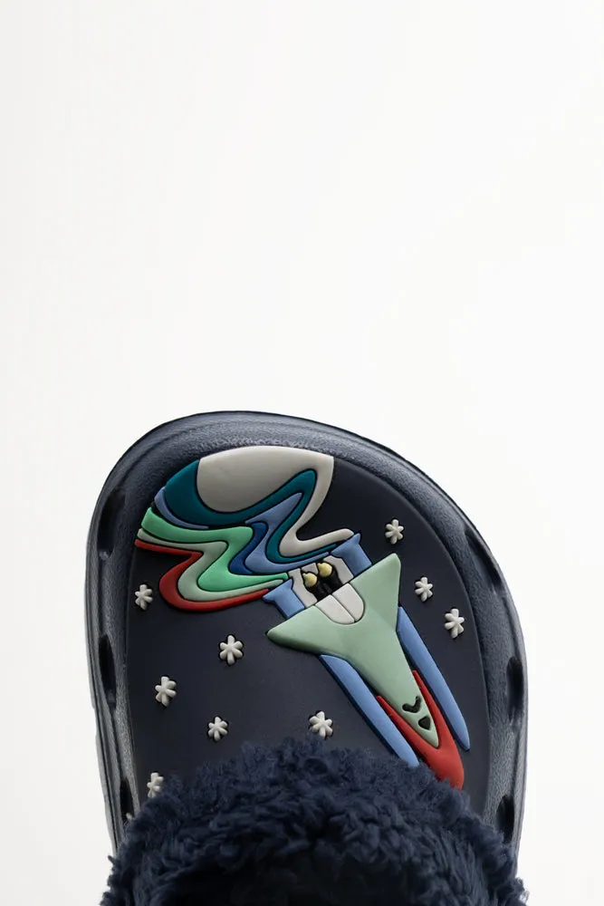 Spaceship Clogs Navy