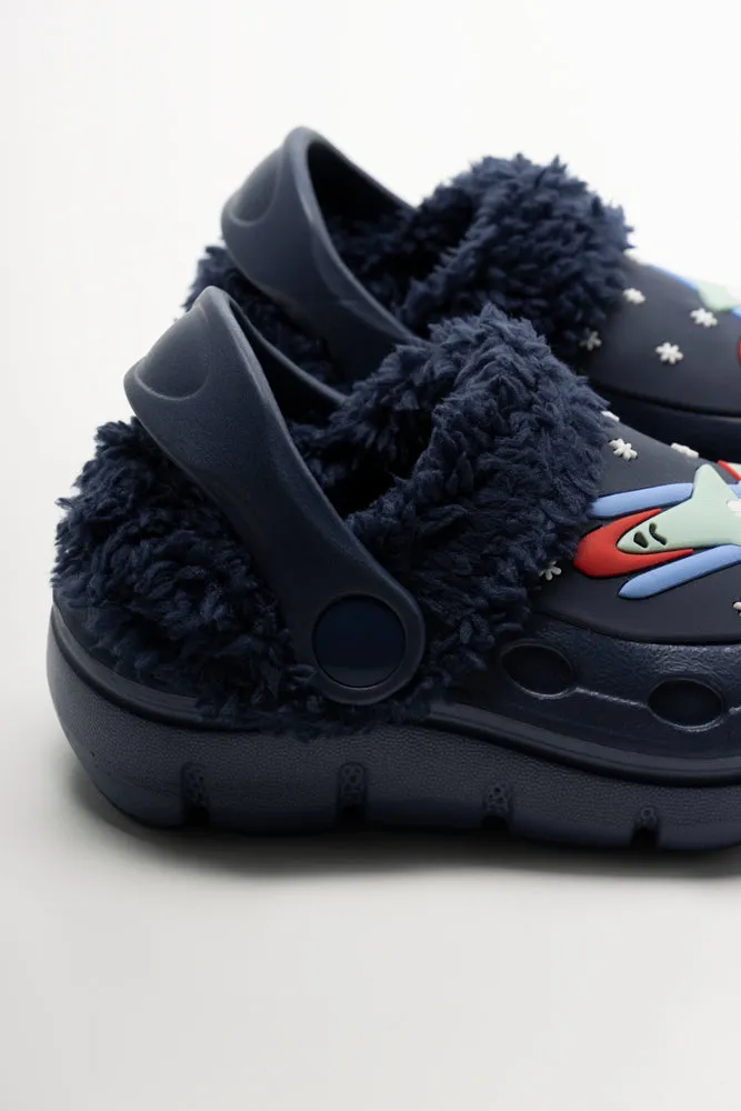 Spaceship Clogs Navy