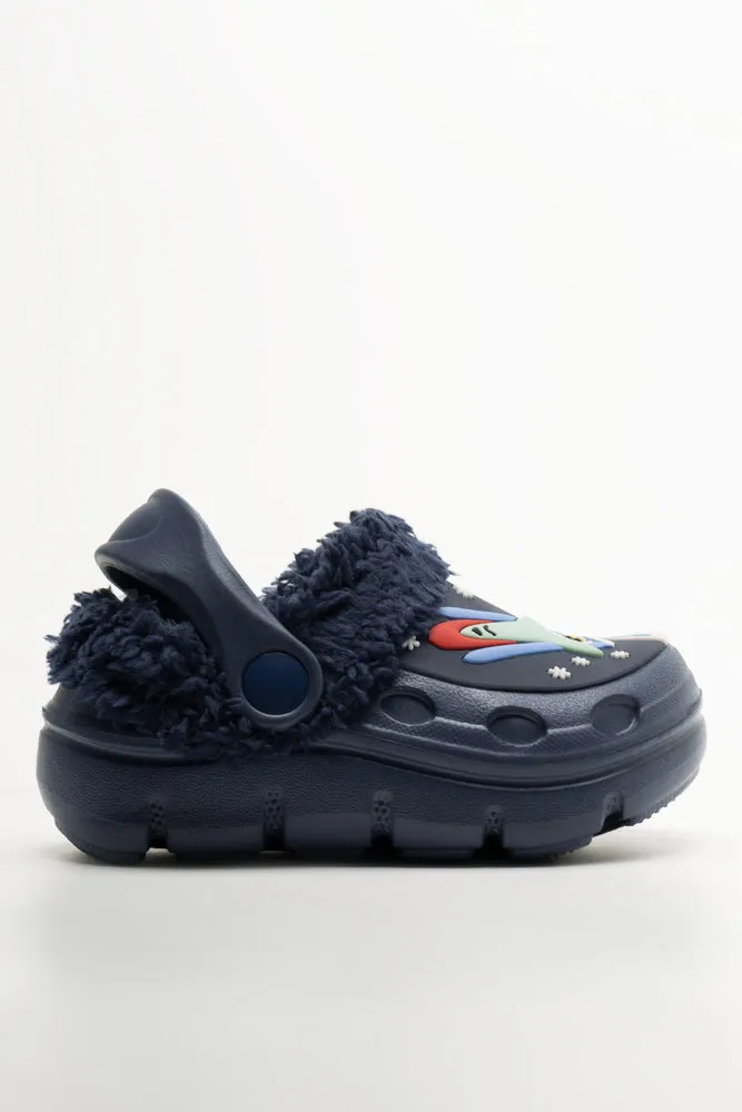 Spaceship Clogs Navy