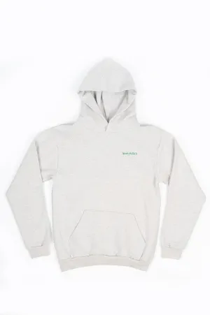 SPORTY AND RICH MOVE YOUR BODY HOODIE HEATHER GRAY