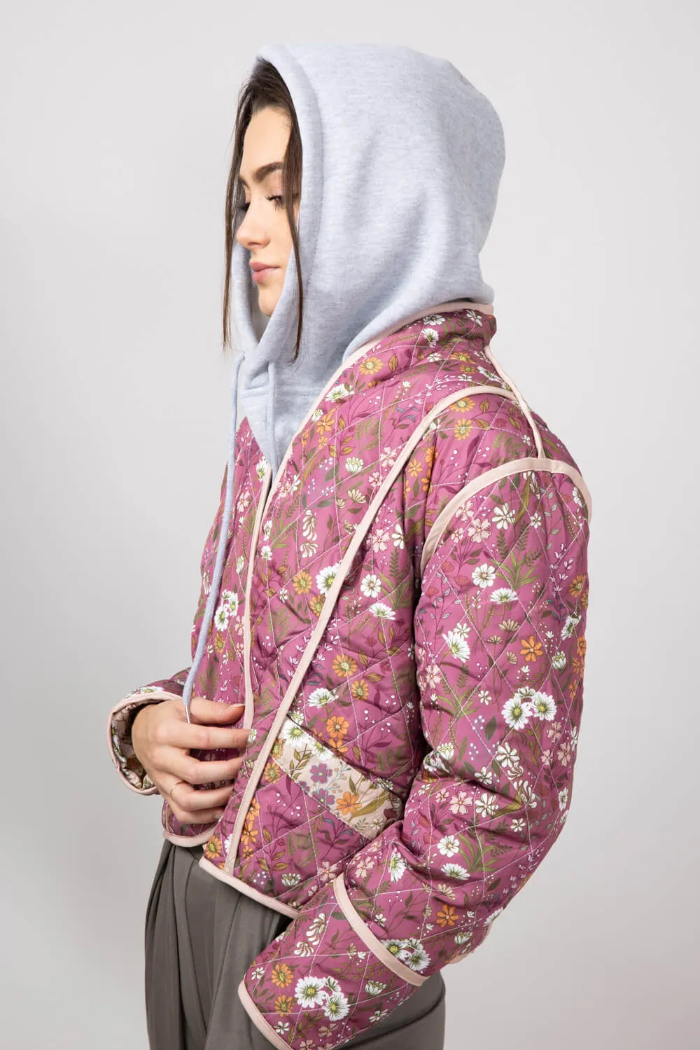 Sporty Snood Balaclava for Women in Grey | BCN220133-GREY