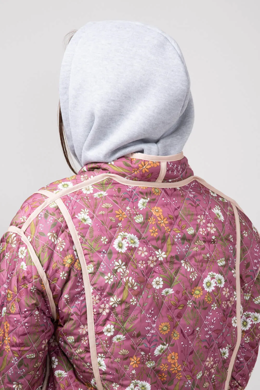 Sporty Snood Balaclava for Women in Grey | BCN220133-GREY