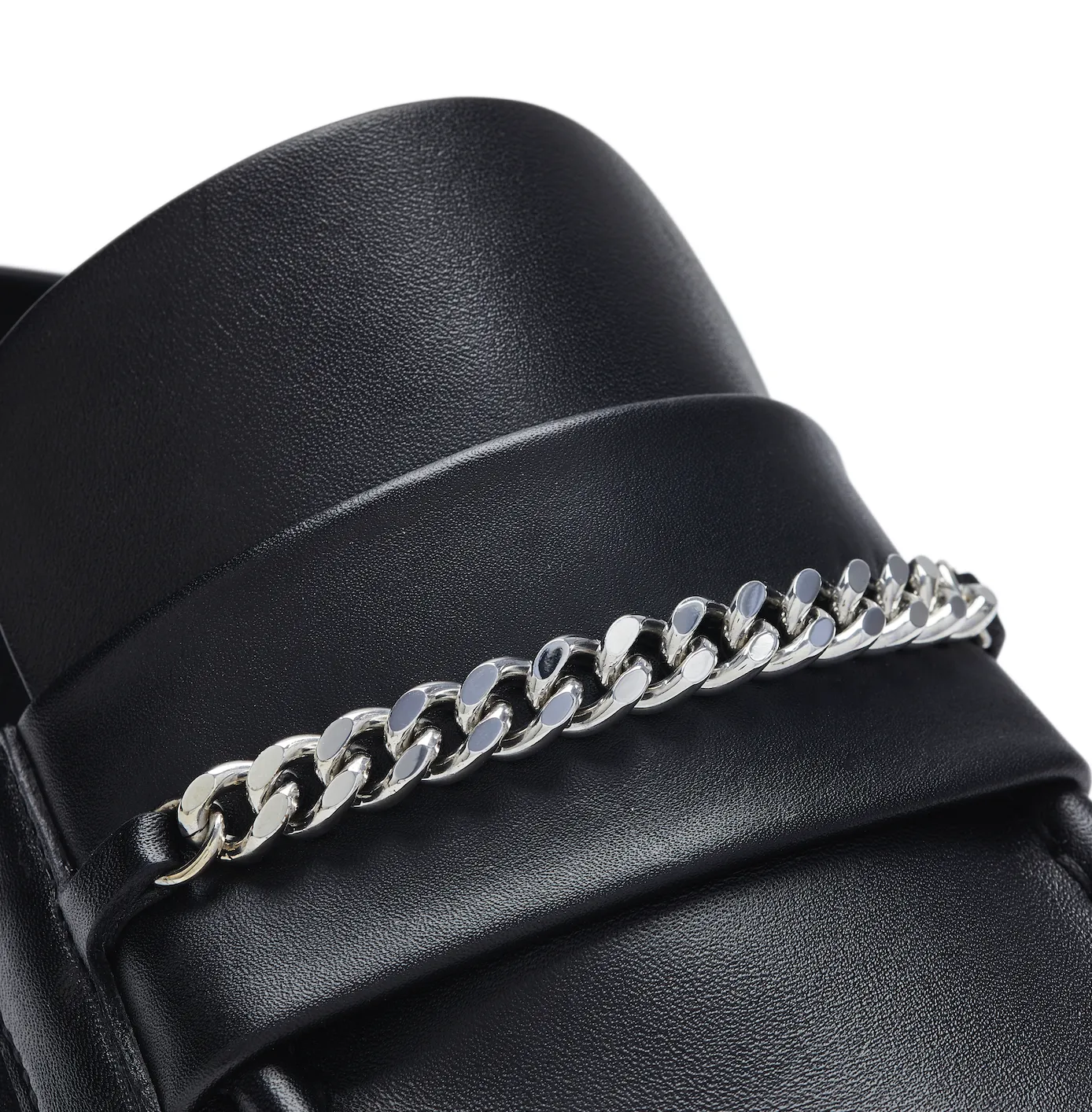 SQUARE TOE MULE WOMENS in BLACK